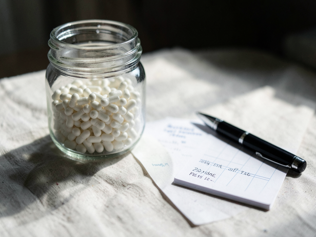 Capsules and Notepad