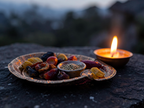 Sargi Thali Before Dawn