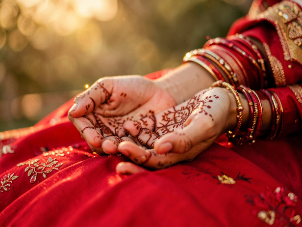 Mehendi, Bangles, Evening Light