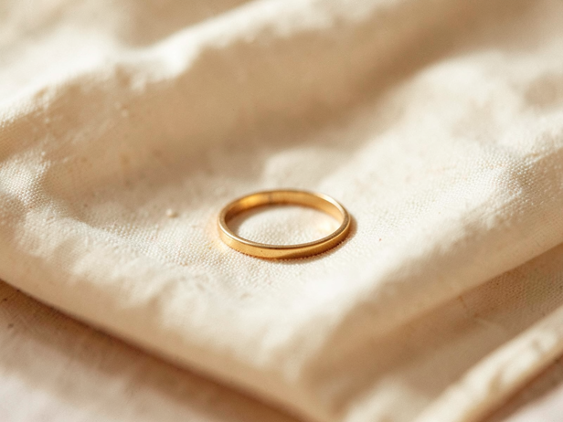 Golden Heirloom on Silk