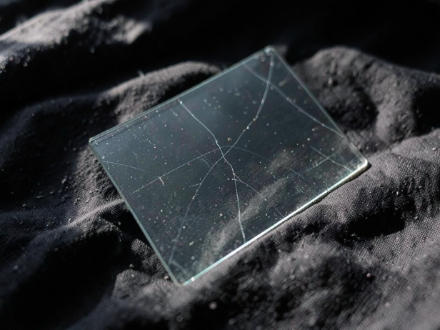 Silver Tracks on Glass