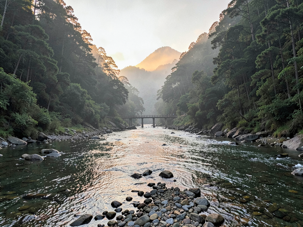 Misty River Valley Thailand