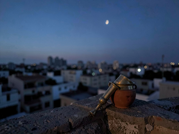 Dusk Cityscape with Chalni