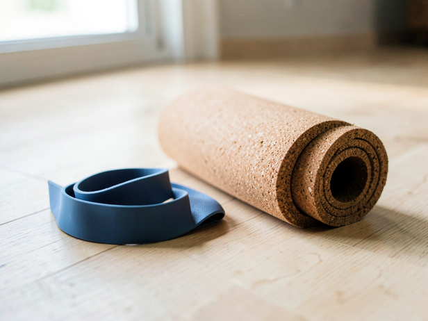 Resistance Band and Yoga Mat