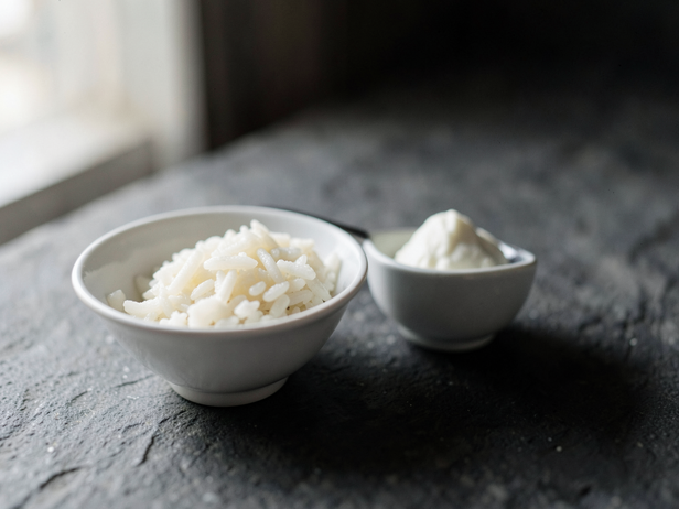 Rice and Curd Still Life