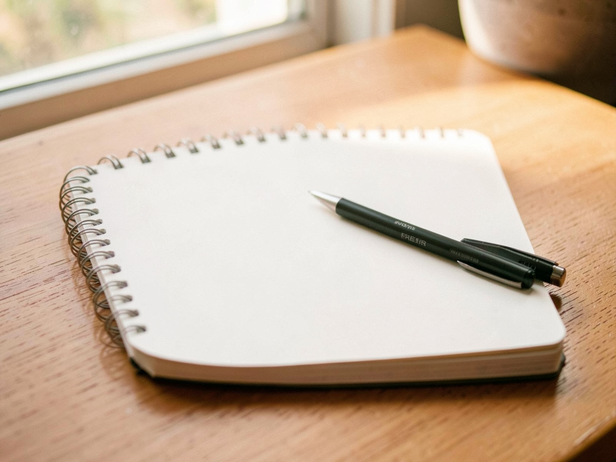 Blank Page, Ready for Ideas