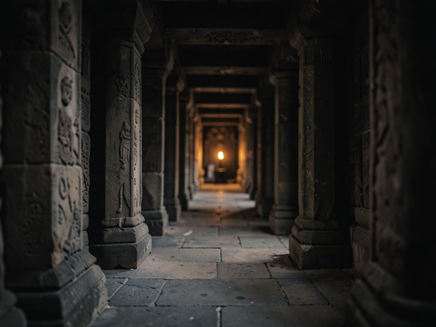 Temple Corridor's Fading Light