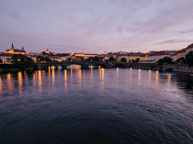River City Dusk Panorama
