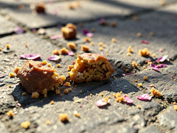 Festival Scraps on Pavement