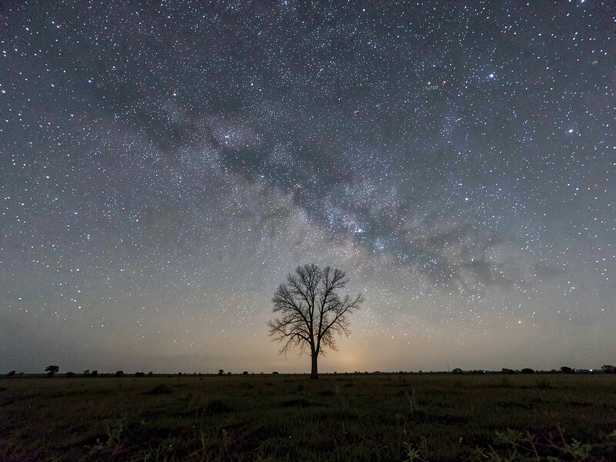 North Indian Starry October Night