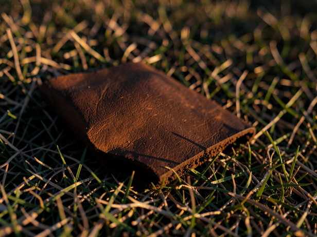 Worn Leather Bite Sleeve
