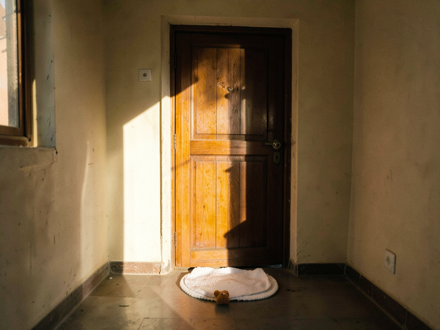 Morning Light on Indian Door