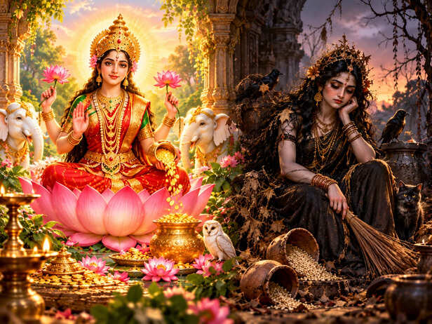 Lakshmi and Alakshmi_ Divine Duality