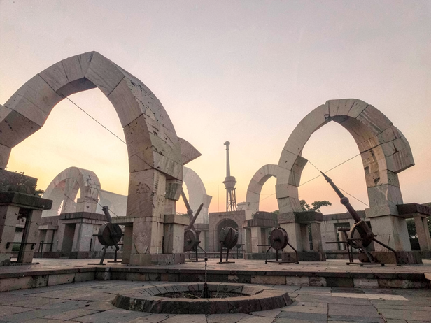 Dawn at Jantar Mantar