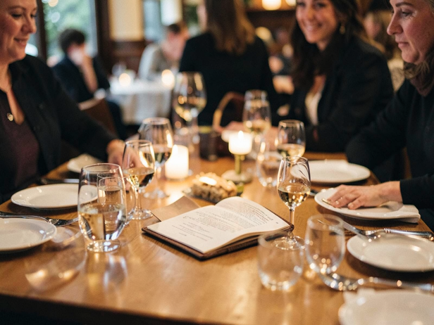 Lingering Dinner Conversation