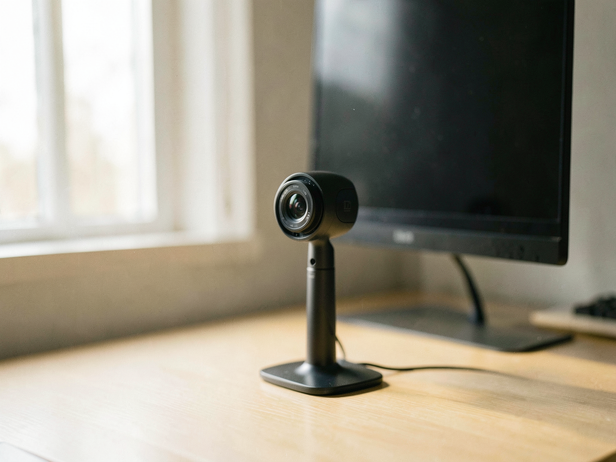Webcam at Eye Level