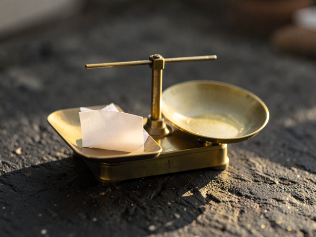 Brass Scale, Morning Light