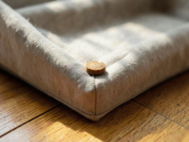 Dog Treat on Bed