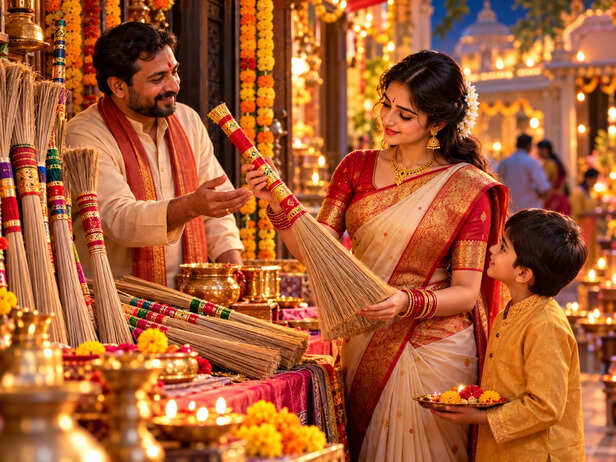 The Dhanteras Tradition of Buying a New Broom