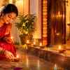 दिवाली पर 14 दीये जलाने का रहस्य: घर में सुख-समृद्धि और मां लक्ष्मी का वास | The Secret of Lighting 14 Diyas on Diwali: Prosperity and Goddess Lakshmi's Abode in the House