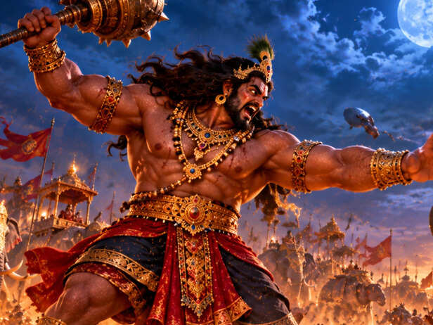 Moonlit Giant of the Epic Battlefield