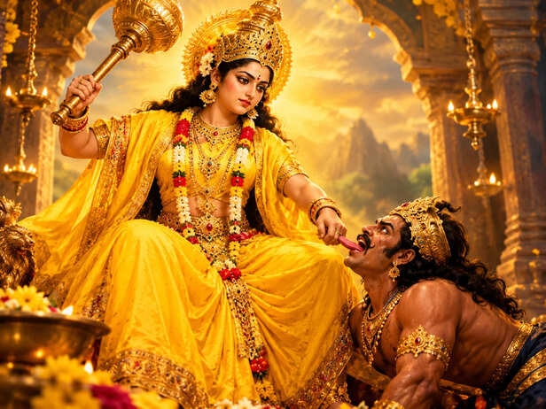 Goddess of Golden Divine Power