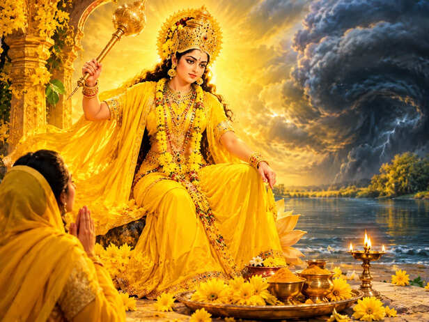 Goddess Bagalamukhi Known as Pitambara Devi