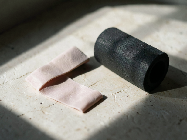 Resistance Band and Foam Roller
