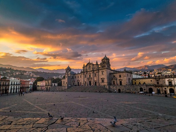 Colonial Cathedral at Golden Hour