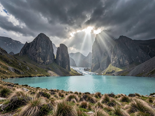 Patagonian Granite Peaks Emerge