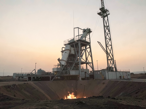 Dawn at Rocket Test Stand
