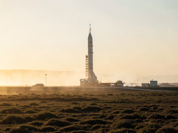 Dawn Rocket Launch Preparation