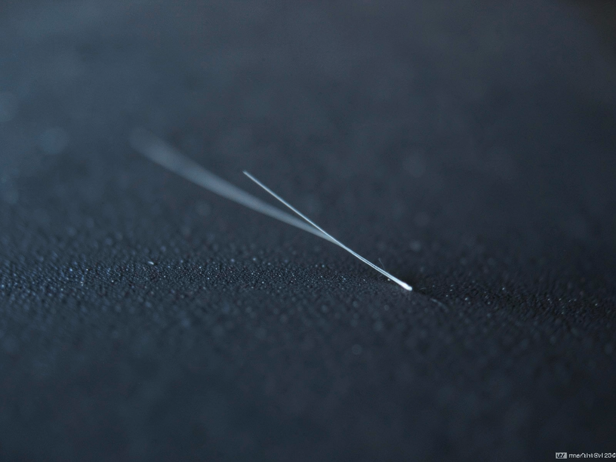 Single Dog Hair Strand