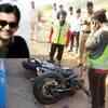 Biker killed after being hit by tempo on wrong side of the road