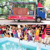 Garbage vats refashioned as immersion tanks anger devotees